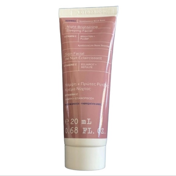 Korres Night Brightening Sleeping Facial Apothecary Wild Rose 0.68oz 20ml - Picture 1 of 4